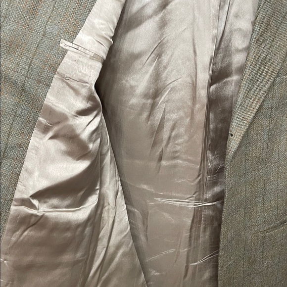 Brooks Brothers Harris Tweed Style Wool Blazer Men’s 39R USA Classic Brown Plaid - Picture 5 of 8